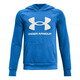 Dječački sportski pulover Under Armour Rival Fleece Hoodie - blue