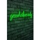 Ukrasna plastična LED rasvjeta, Good Vibes Only - Green