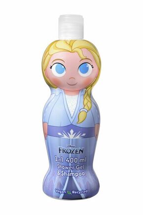AIR VAL gel za tuširanje i šampon Frozen Elsa 1D 400ml