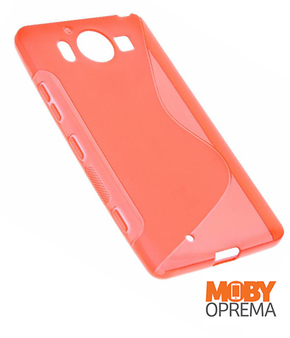 Nokia/Microsoft Lumia 950 crvena silikonska maska