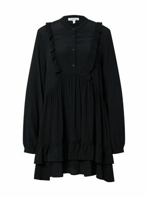 EDITED Košulja haljina 'Bijou' crna