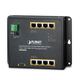 Planet Industrial Wall.mount 8-Port PoE + 2 SFP Managed Switch PLT-WGS-4215-8P2S