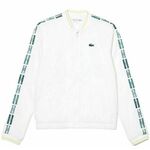 Ženski sportski pulover Lacoste Recycled Fiber Stretch Tennis Jacket - white