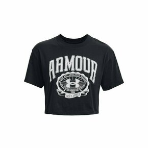 Under Armour T-shirt Collegiate Crest Crop SS Grey S