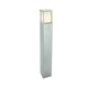 NORLYS 296GA | Halmstad Norlys podna svjetiljka 85cm 1x E27 IP65 sivo, opal