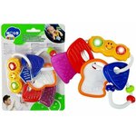 Colorful Rattle Glowing Keys Teether LED