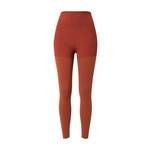 NIKE Sportske hlače ciglasto crvena / tamno narančasta