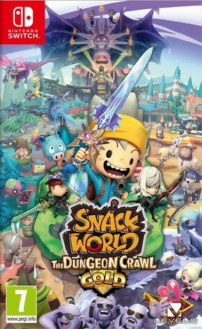 SWITCH SNACK WORLD: THE DUNGEON CRAWL - GOLD
