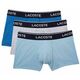Bokserice Lacoste Casual Cotton Stretch Boxer 3P - blue/china gray