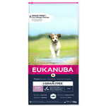EUKANUBA Grain Free Puppy small/medium breed, Ocean fish - dry dog food - 12 kg