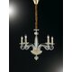 FANEUROPE I-EPOQUE/5 | Epoque Faneurope luster svjetiljka Luce Ambiente Design 5x E14 zlatno, prozirno