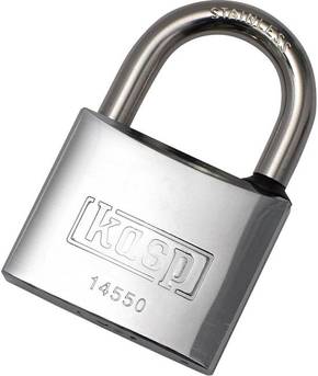 Kasp K14550D lokot 50 mm različito zatvaranje plemeniti čelik zaključavanje s ključem