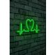 Ukrasna plastična LED rasvjeta, Love Rhythm - Green