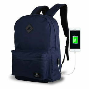 Tamnoplavi ruksak s USB priključkom My Valice SPECTA Smart Bag