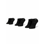 Set od 3 para niskih ženskih čarapa Mizuno Training Mid 3P 67UU950 Black/Black/Black 98