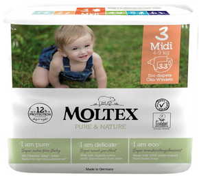 MOLTEX pelene Pure &amp; Nature Midi 4-9 kg