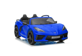Licencirani auto na akumulator Corvette Stingray - DVOSJED - plavi