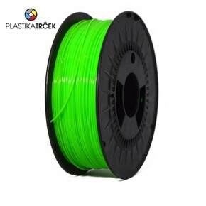 Plastika Trček PETG - 1kg - Neon zelena