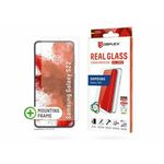 Zaštitno staklo DISPLEX Real Glass 2D za Samsung Galaxy S22, prozirna + maskica (01581)