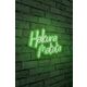 Ukrasna plastična LED rasvjeta, Hakuna Matata - Green