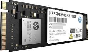 HP EX900 120 GB unutarnji M.2 PCIe NVMe SSD 2280 M.2 NVMe PCIe 3.0 x4 maloprodaja 2YY42AA#ABB