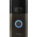 ring 8VR1SZ-VEU0 ip video portafon Video Doorbell 2. Gen WLAN vanjska jedinica 1 obiteljska kuća venecijanska bronca