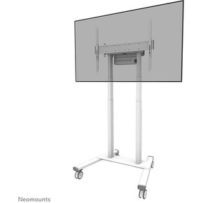 Motorized floor stand for flat screen TVs up to 100'' (254 cm) 110Kg FL55-875WH1 Neomounts White