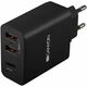 CNE-CHA08B - CANYON H-08 Universal 3xUSB AC charger in wall with over-voltage protection1 USB-C with PD Quick Charger, Input 100V-240V, Output USB-A/5V-2.4AUSB-C/PD30W, with Smart IC, Black Glossy Colororang - - divh2Powerful Technology Multi-USB...