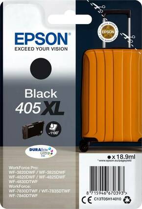 Epson 405XL DURABrite Ultra Ink spremnik s tintom 1 kom Original Visoki (XL) prinos Crno