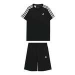 ADIDAS SPORTSWEAR Odjeća za vježbanje 'Train Essentials Aeroready 3-Stripes -Fit' crna / bijela
