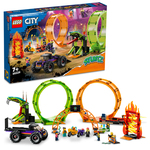 LEGO City Arena za vratolomije s dvostrukom petljom 60339
