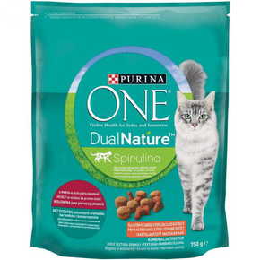 Purina ONE Dual Nature sterilizirana hrana za mačke brusnica s lososom 8x750 g