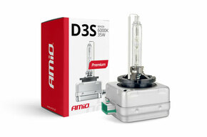 AMiO Premium zamjenske xenon žarulje (5000/6000K/8000K)AMiO Premium spare xenon bulbs (5000/6000K/8000K) - D3S - 6000K - hladno bijela D3S-AMIOPR-60-1