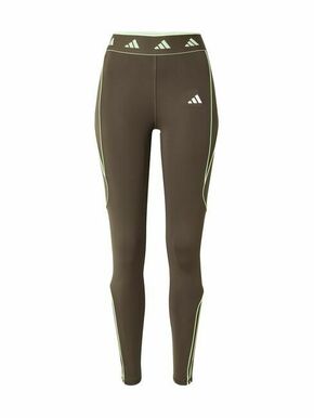 ADIDAS PERFORMANCE Sportske hlače 'Hyperglam Color Pop' svijetlozelena / tamno zelena