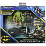 DC Comics: Batman Armored Batcycle Motocikl i figure - Spin Master