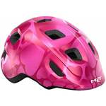 MET Hooray Pink Hearts/Glossy XS (46-52 cm) Kaciga za bicikl za djecu