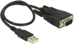 Delock USB 2.0 adapter [1x muški konektor USB 2.0 tipa A - 1x RS232-utikač] 62958 0.45 m