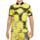 Muški teniski polo Nike Polo Printed Slim-Fit Polo - opti yellow/black/black