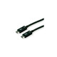 Roline Thunderbolt 3 kabel, 40GBit/s, 5A, M/M, 0.5m, crni, 40GBit/s, 5A, M/M, 0.5m, crni 11.02.9040