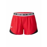 UNDER ARMOUR Sportske hlače 'Play Up 3.0' bež / crvena / crna