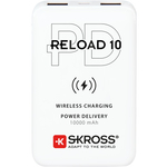 Skross 1.400132 Reload10 power bank s USB / bežičnim punjenjem, 10Ah
