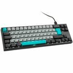 Ducky Miya Pro Moonlight TKL Gaming MY69CN2W/LLPn2B1 tipkovnica, USB, braun