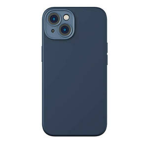 Baseus Liquid Silica Case and Tempered Glass set za iPhone 14 Plus (plavi)