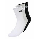 ADIDAS ORIGINALS Čarape siva melange / crna / bijela