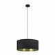 EGLO 900146 | Zaragoza Eglo visilice svjetiljka okrugli 1x E27 crno, zlatno, šare