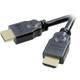 SpeaKa Professional HDMI priključni kabel HDMI A utikač, HDMI A utikač 1.50 m crna SP-7869884 audio povratni kanal (arc), pozlaćeni kontakti, Ultra HD (4K) HDMI HDMI kabel