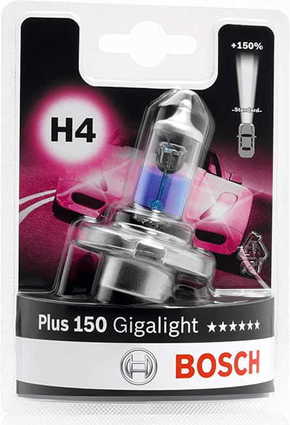 Bosch Plus 150 Gigalight H4 automobilska žarulja