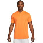 Muški teniski polo Nike Court Dri-Fit Blade Solid Polo - bright mandarin/white