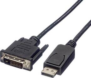 Roline DisplayPort / DVI adapterski kabel DisplayPort utikač
