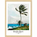 Plakat u okviru 55x75 cm Winslow Homer - Wallity